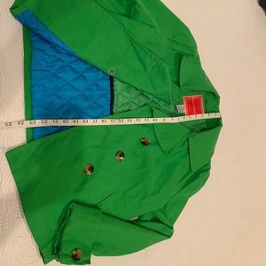 Isaac Mizrahi Bright Green Lined Jacket